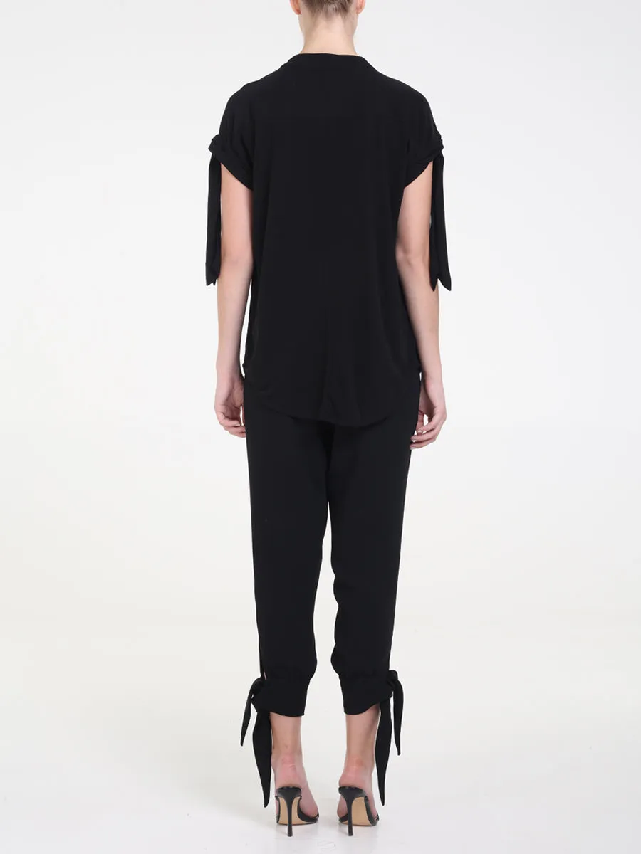 RAQUEL OROZCO Isolde Blouse - Black