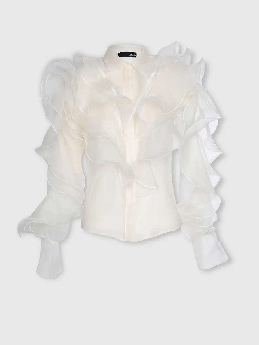 RAQUEL OROZCO Lucy Blouse - Off White