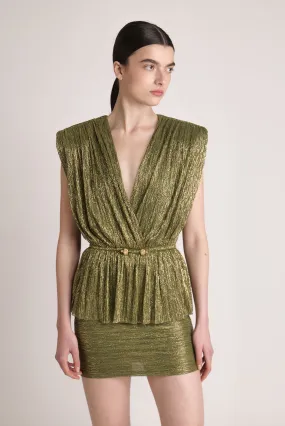 SABINA MUSAYEV Valerie Top - Moss Green