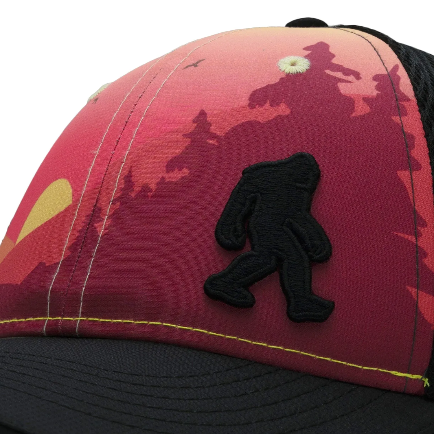 Sasquatch 6 Panel Trucker Hat