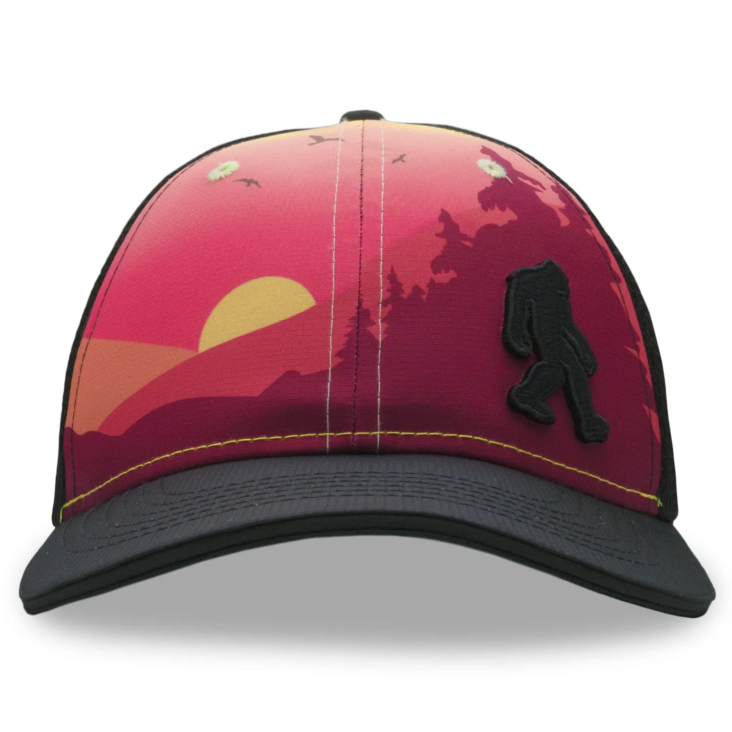 Sasquatch 6 Panel Trucker Hat