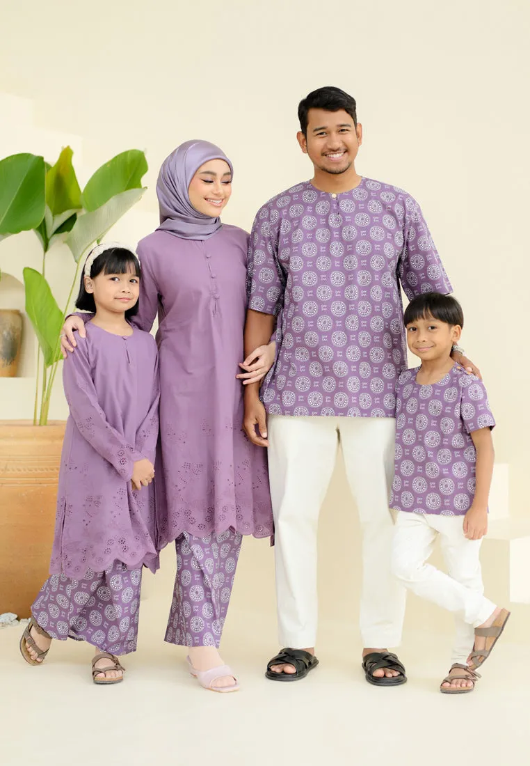 Seirama Kurung (Pastle Purple)