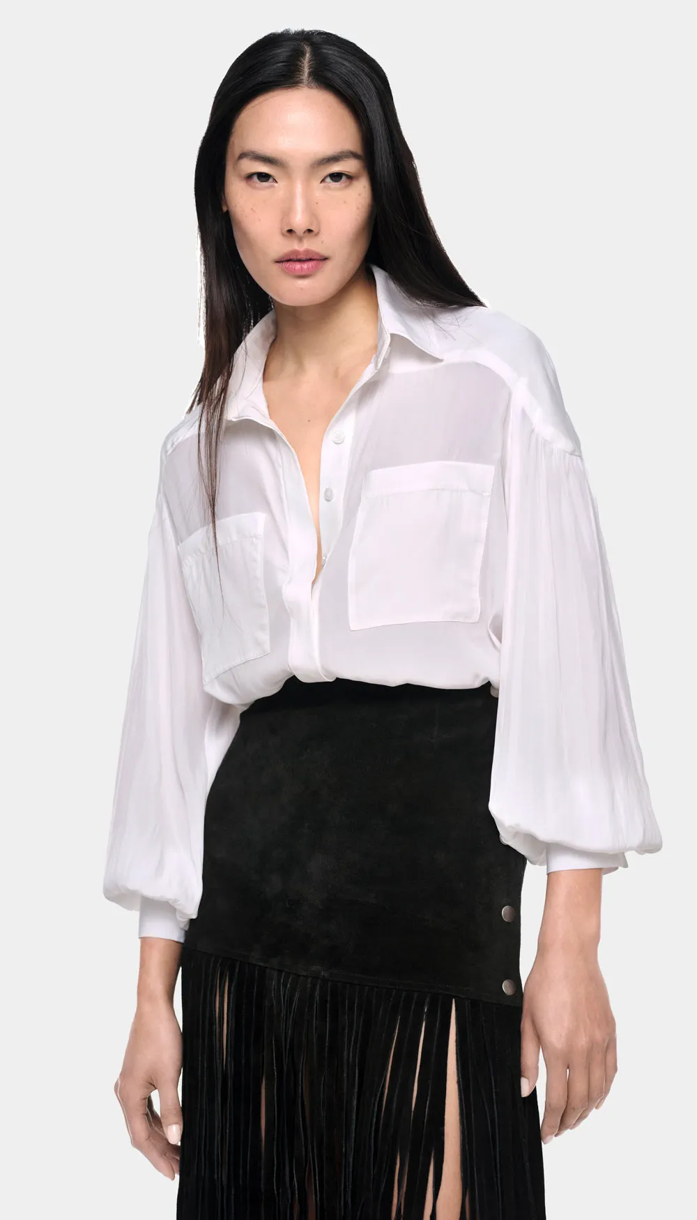 Shoulder Yoke Blouse