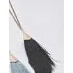 Simply Noelle Feather in Your Cap Necklace - Black