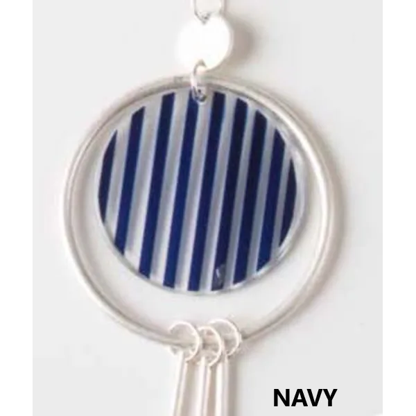 Simply Noelle Nautical Striped Necklace