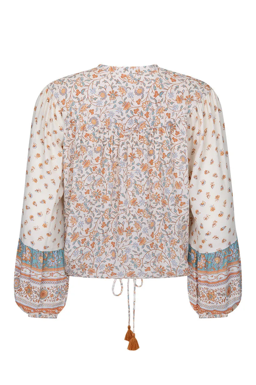 Spell Sunshine Bandit Blouse - Desert Sage