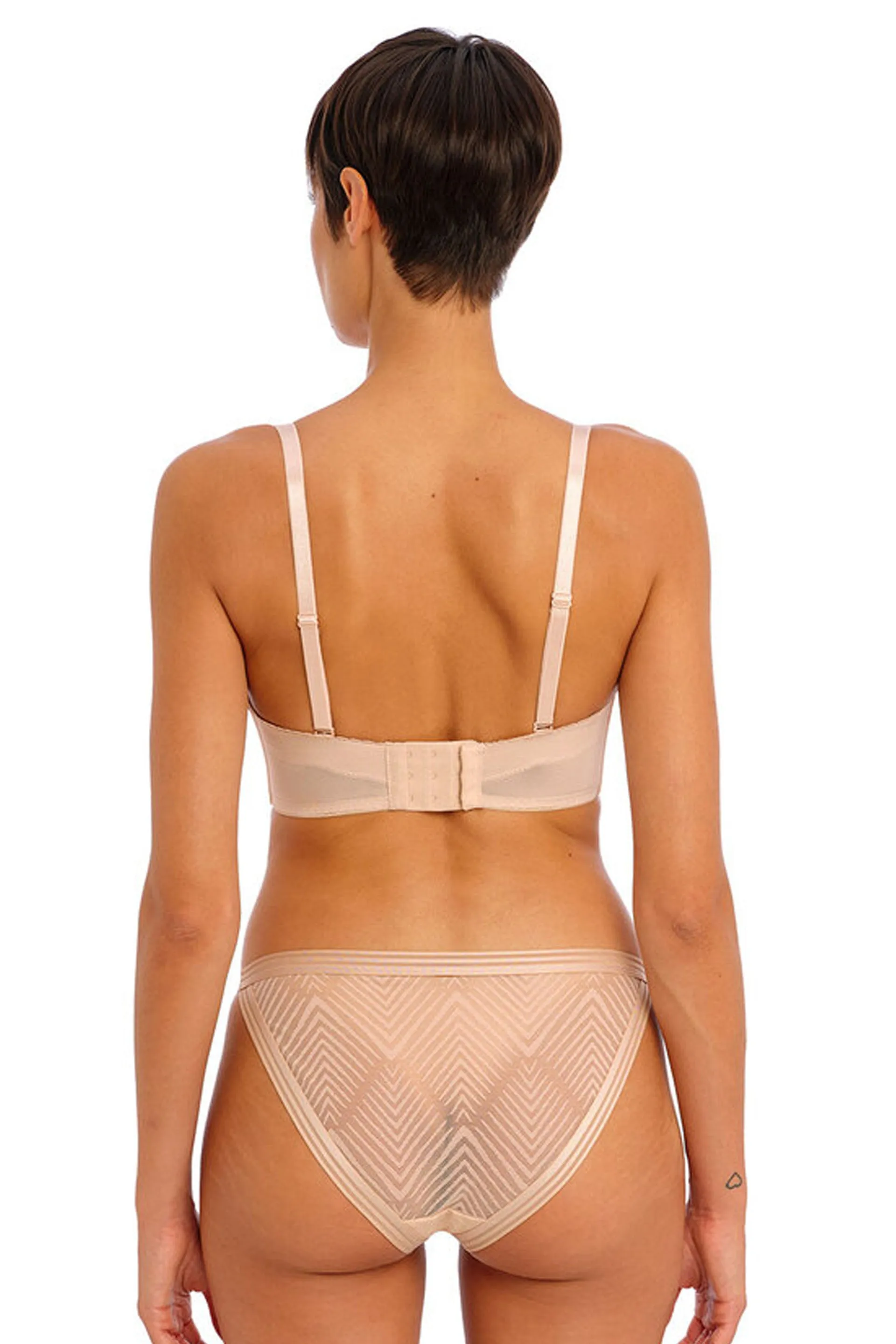 Tailored Moulded Strapless Bra Natural Beige