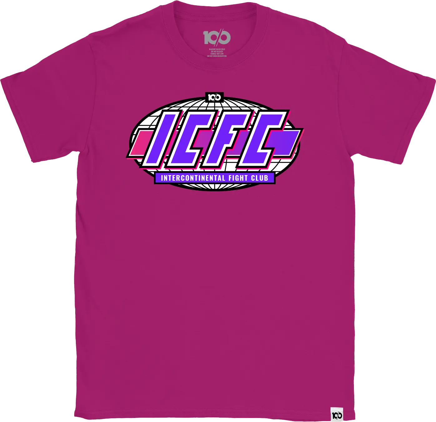 ten/o 'ICFC logo' T-Shirt - Purple