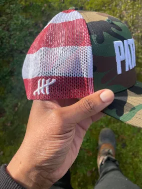 TMR Camo Flag Patriot Hat