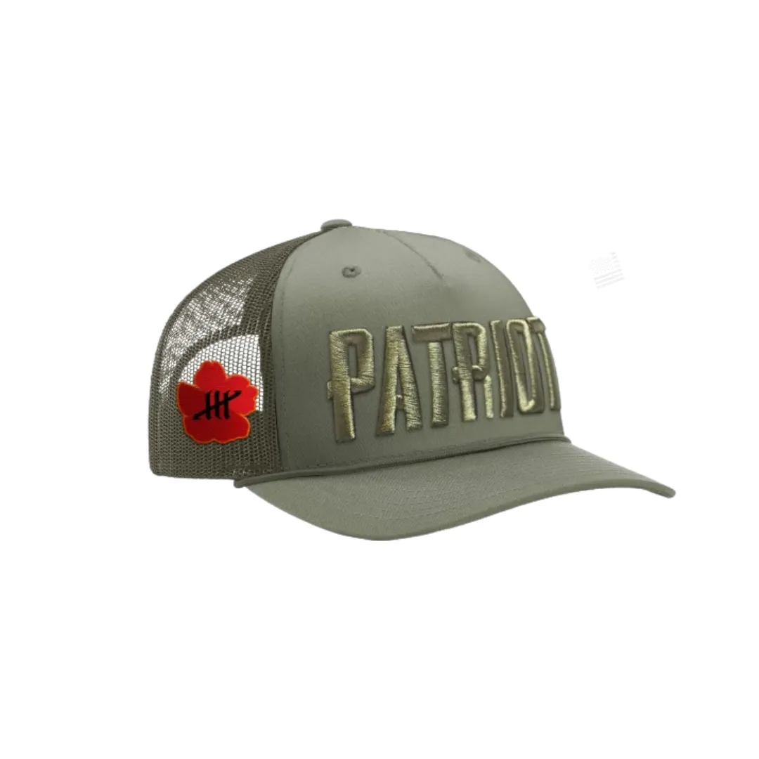 TMR Poppy Patriot Hat