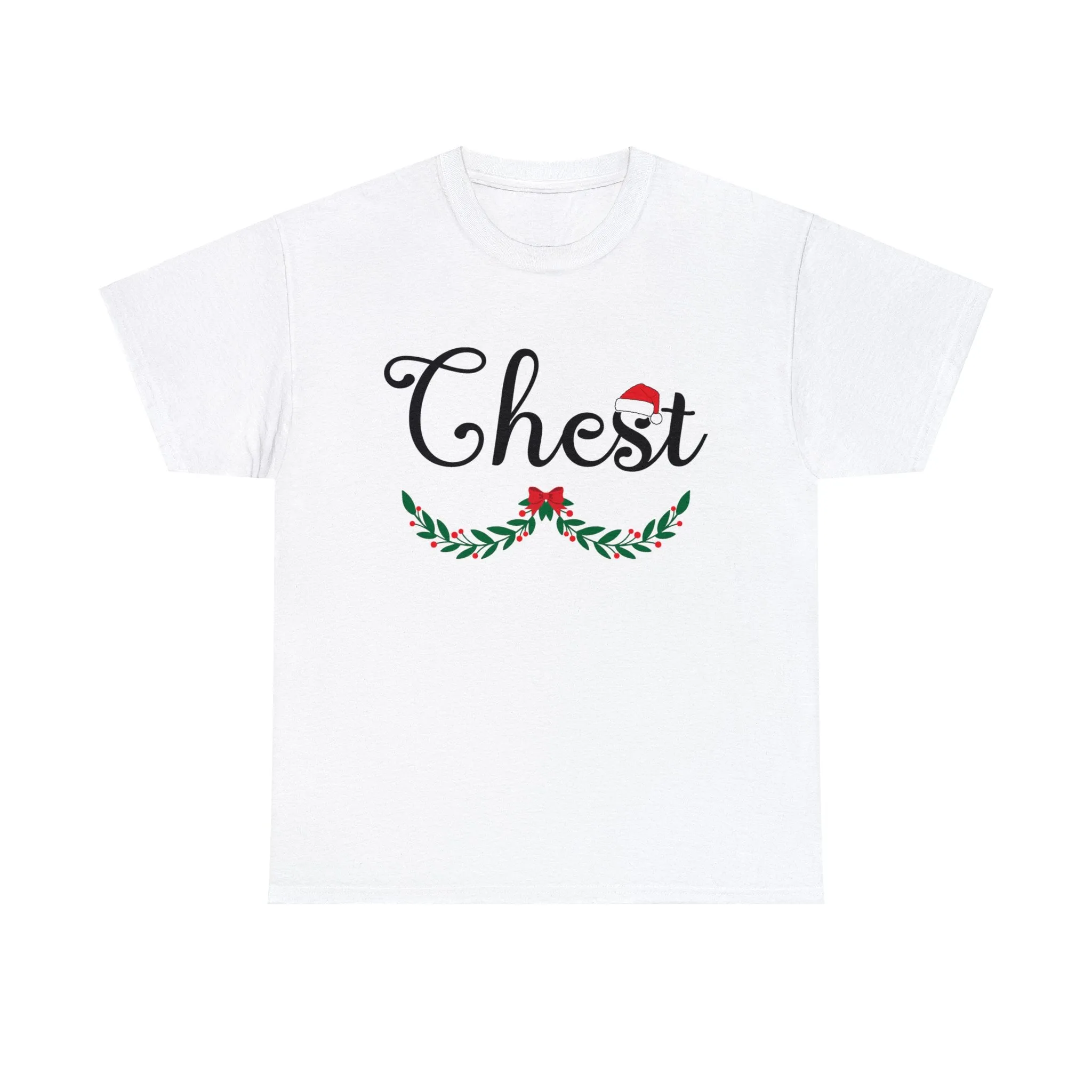 Unwrap the Cheer: Festive Chest Christmas Shirt