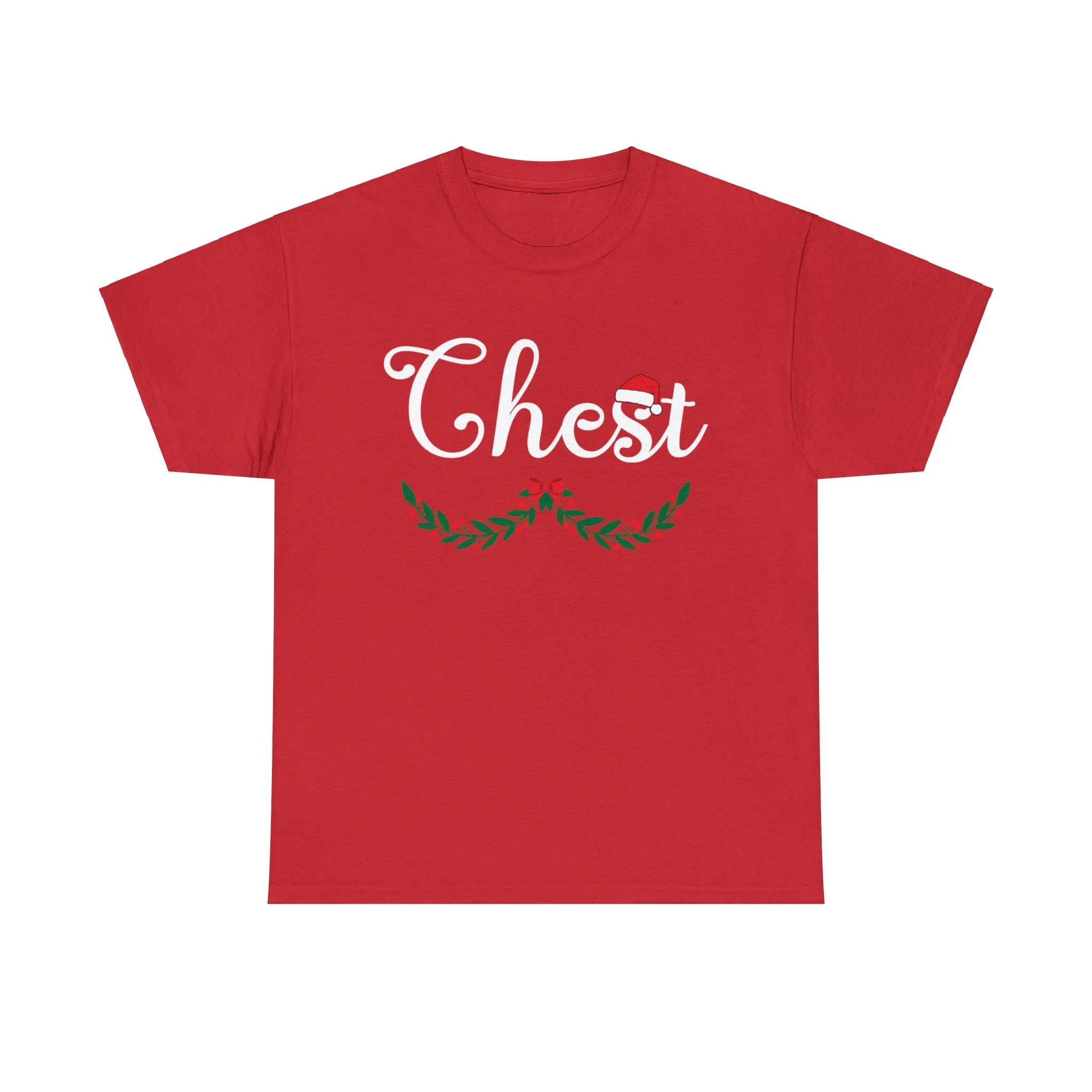 Unwrap the Cheer: Festive Chest Christmas Shirt