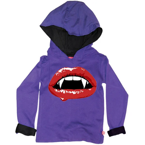 Vampire Lips Kids Hoody by Stardust