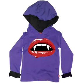 Vampire Lips Kids Hoody by Stardust