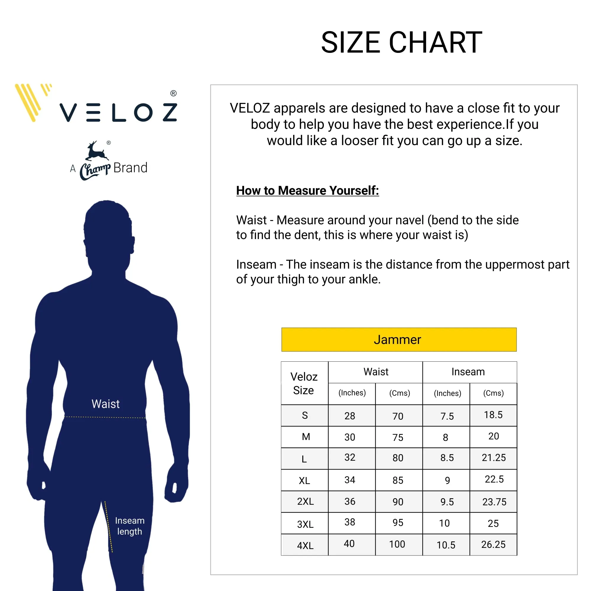 VELOZ H2O Haze I  SUN-ProTECH™   I Quick Drying  I  Anti Chafing JAMMER