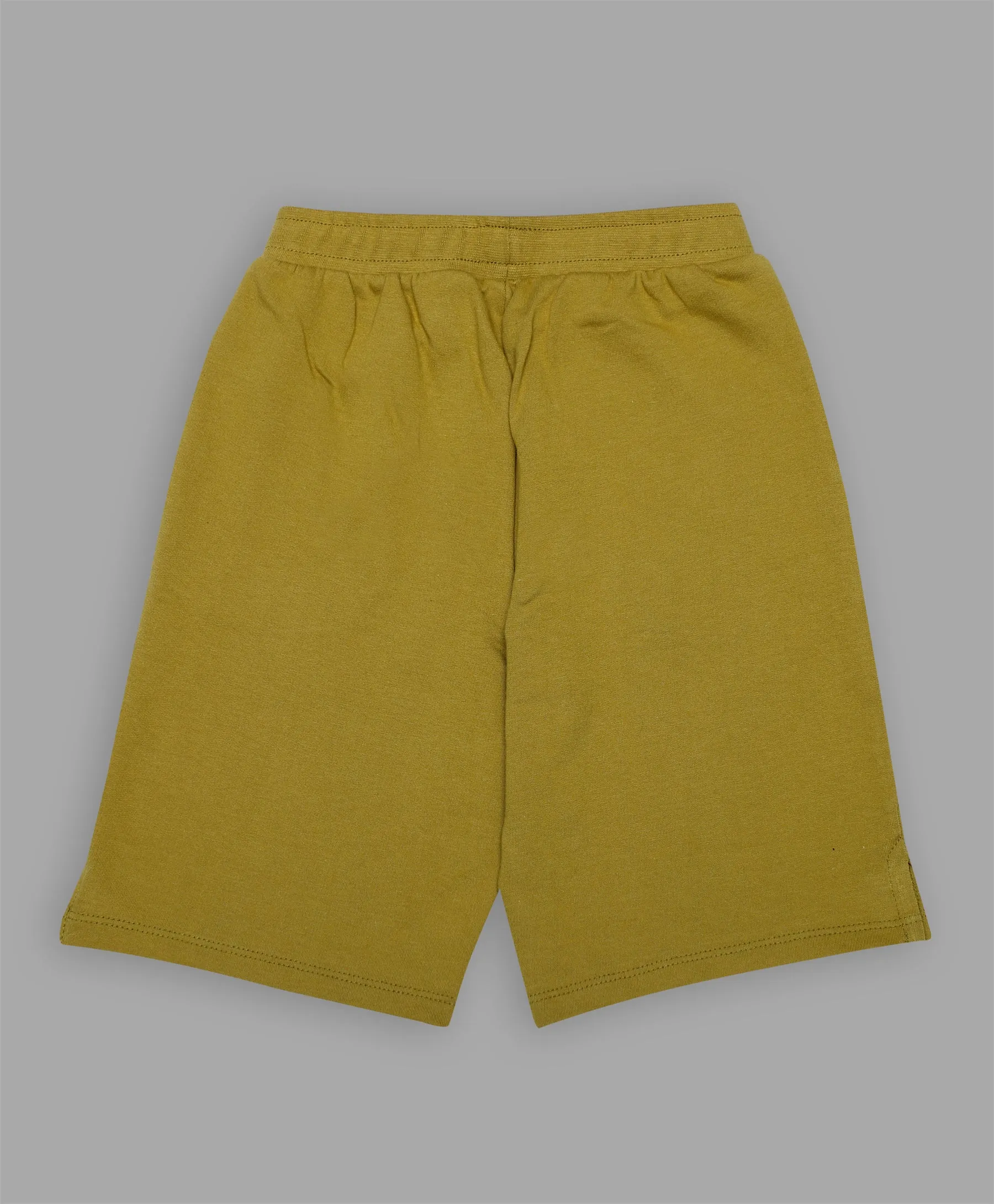 Ventra Khaki Tie Shorts Set