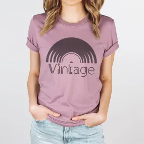 Vintage Record Graphic T-Shirt - TY136