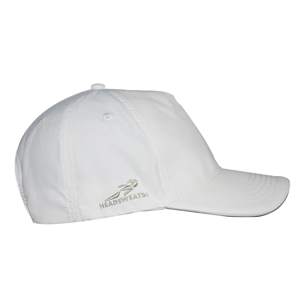 White 5-Panel Podium Hat