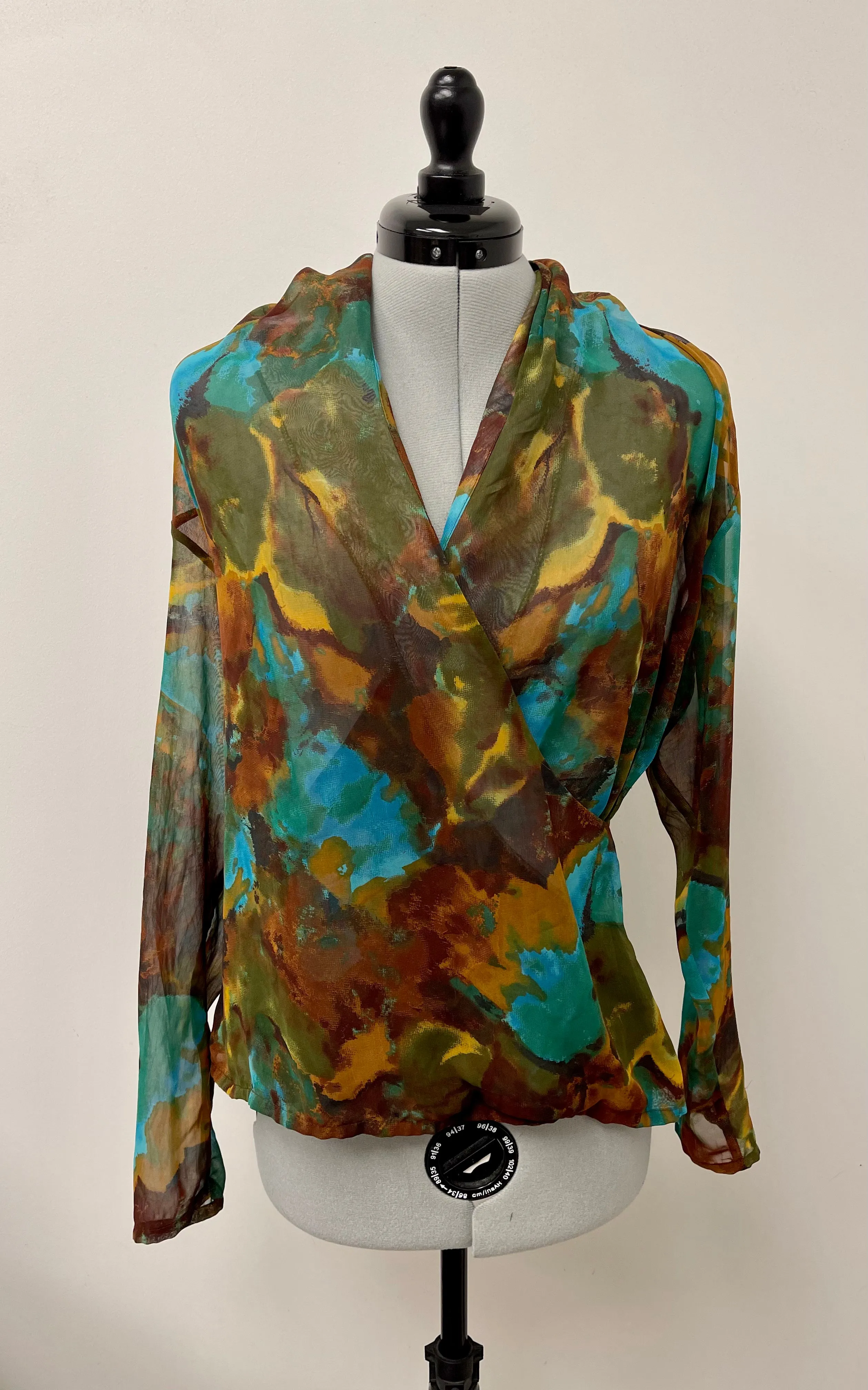 Women’s Amera Long Sleeve Blouse, Size 10